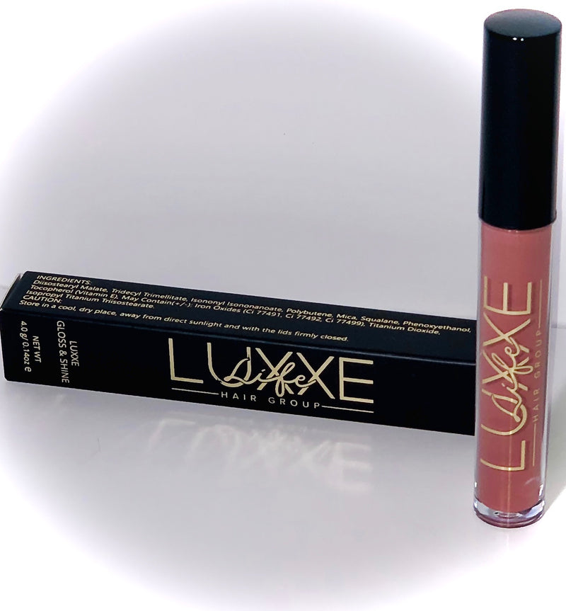 Luxxe Satin Lip Gloss- "IN THE NUDE"